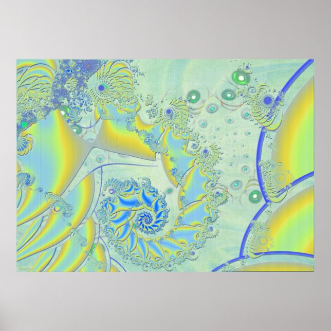 Ghosting 3D Fractal Poster (Framsidan)