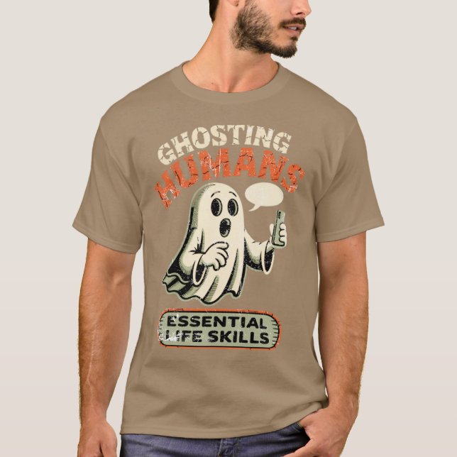 Ghosting Humans T Shirt (Framsida)