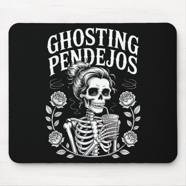 Ghosting Pendejos Halloween Funny Spooky Quote Musmatta (Framsidan)