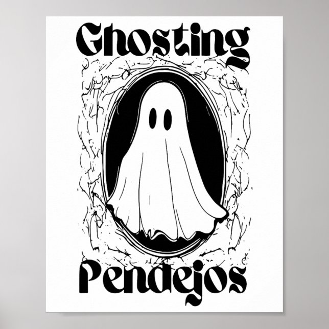 Ghosting Pendejos Poster (Framsidan)