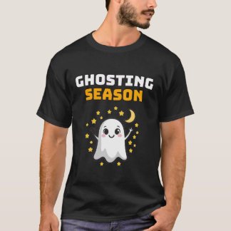 Ghosting Season T-shirt — Söt spök Halloween-prese