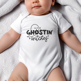 Ghosting Witches Halloween Baby Shirt Bodydräkt T Shirt
