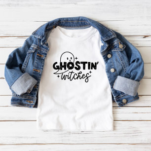 Ghosting Witches Halloween Småbarn Barn T-Shirt