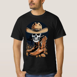 Ghostis Wrangler: Hemskt Western T Shirt