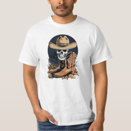 Ghostis Wrangler: Hemskt Western T Shirt