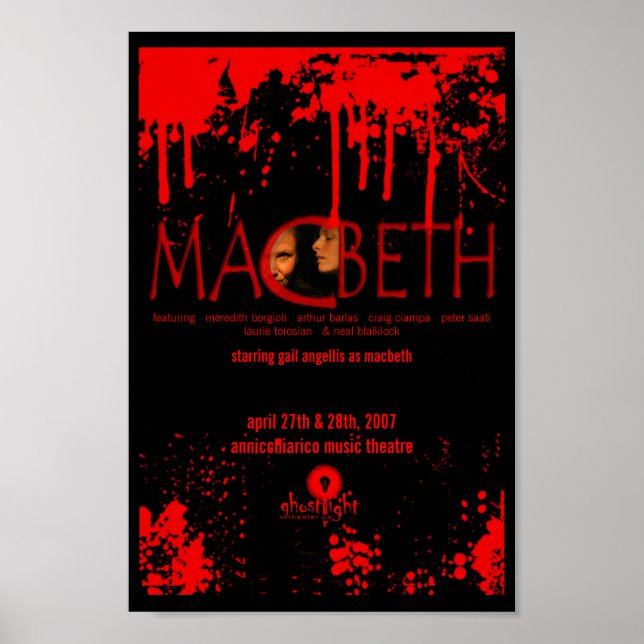 Ghostlight Macbeth Poster (Framsidan)