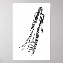 Ghostly Woman Poster