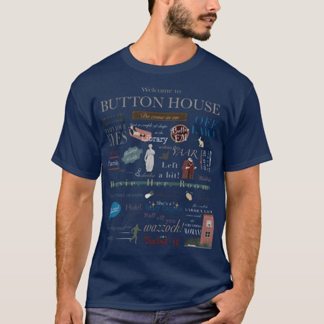 Ghosts BBC-citat T Shirt (Framsida)