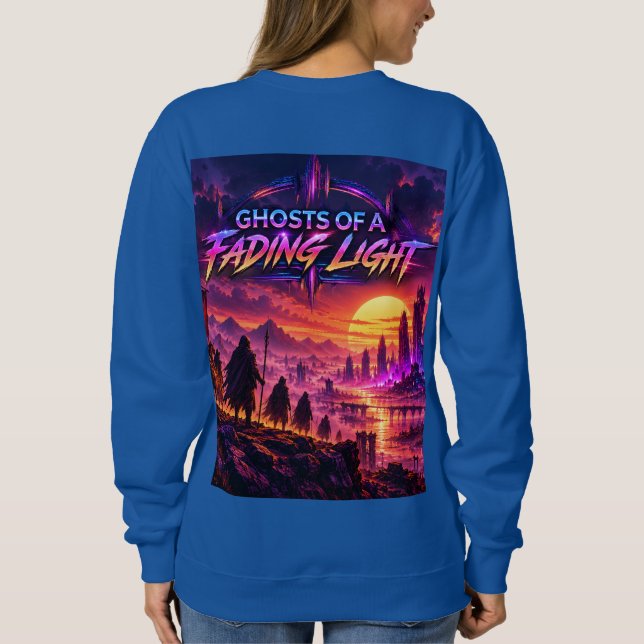 Ghosts of a Fading Light Sci-Fi Damtröja T Shirt (Baksida)