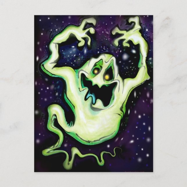 Ghosty Vykort (Framsida)