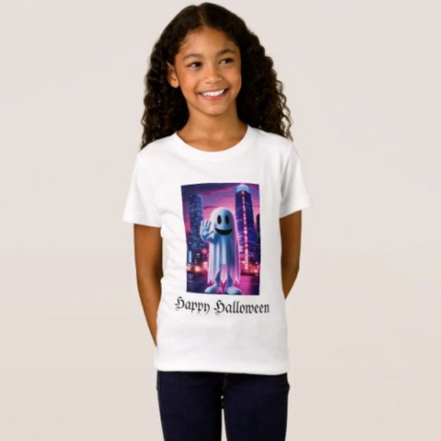 Ghosty Wave & Stadsljus  T Shirt (Comfy tri-blend women’s tee feminine fit, scoop neck, short sleeves, relaxed fit.  
)