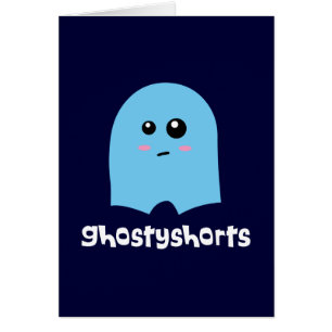 Ghostyshorts Hälsningskort