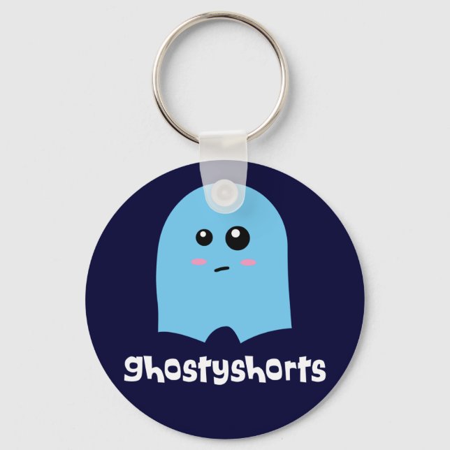 Ghostyshorts Nyckelring (Framsida)