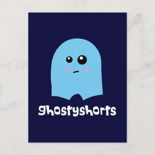 Ghostyshorts Vykort