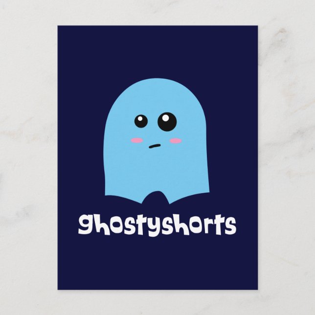Ghostyshorts Vykort (Framsida)
