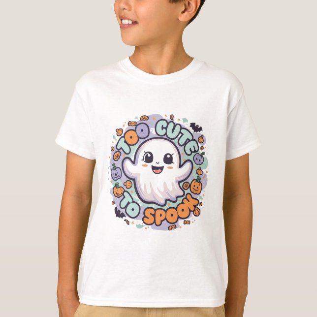 Ghotiva Giggles för cute till Ge a Fright T Shirt (Framsida)