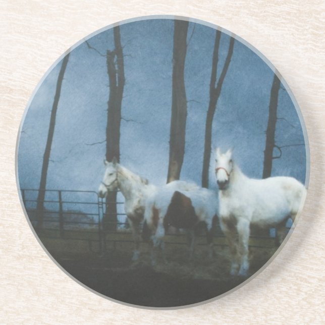 Ghotiva Horses vid midnatt Underlägg (Framsidan)