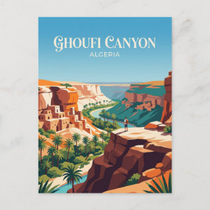 Ghoufikanjonen Algeriet Vykort