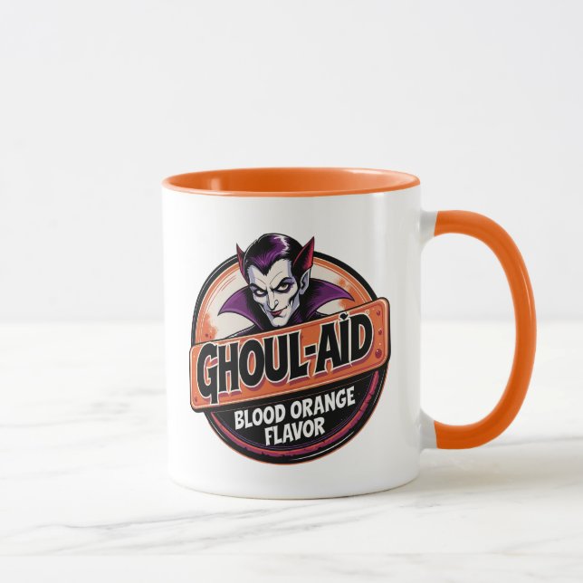 Ghoul-Aid Blod Apelsin Smak Vampyr Dryck Mugg (Höger)