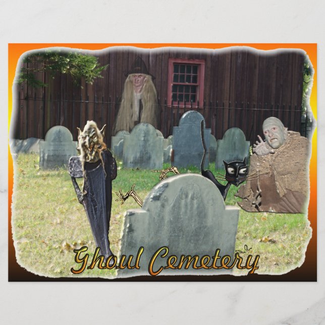 Ghoul Cemetery Flyer (Framsidan)