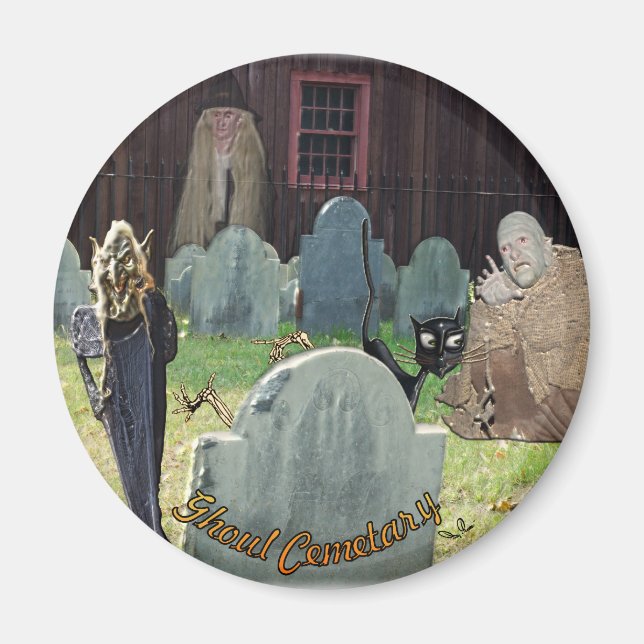 Ghoul Cemetery Magnet (Framsidan)