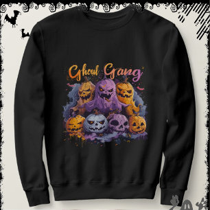 Ghoul Gang ExDesigner Halloween Lång Ärmad Tröja