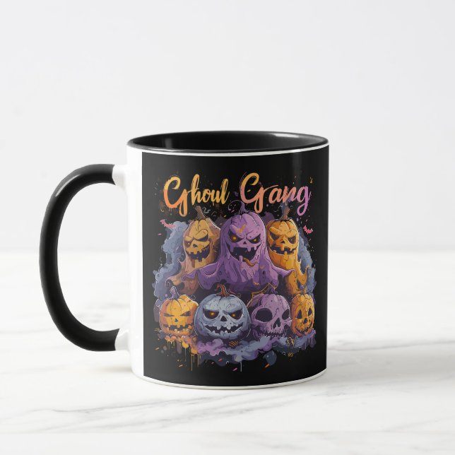 Ghoul Gang  | ExDesigner | Halloween Mugg (Vänster)