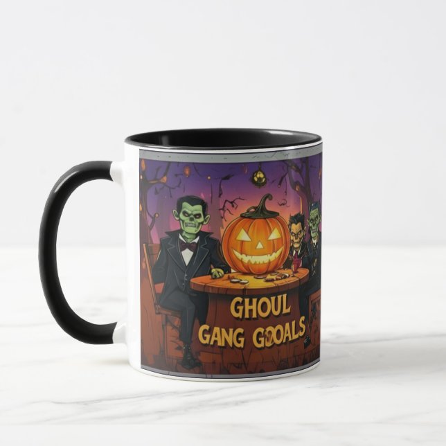 Ghoul Gang Goals Mug Mugg (Vänster)