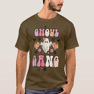 Ghoul Gang Groovy Hej Boo Pumpkin Boo Crew Funny H T Shirt