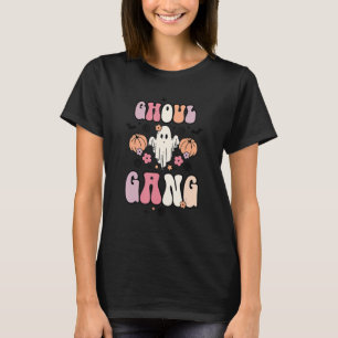 Ghoul Gang Groovy Hej Boo Pumpkin Boo Crew Hallowe T Shirt