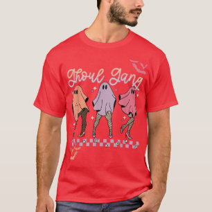 Ghoul Gang Groovy Hej Boo Pumpkin Ghoul Squad Hall T Shirt