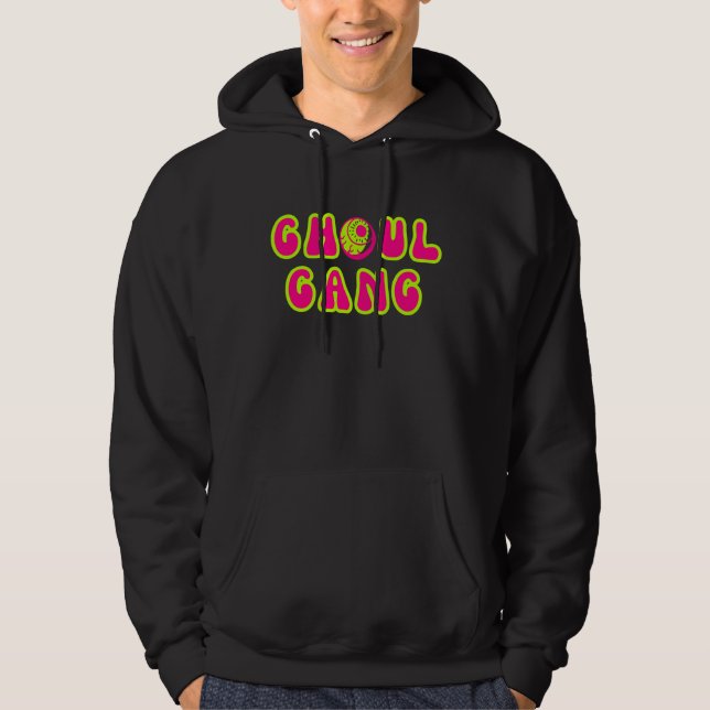 Ghoul Gang Halloween Hoodie (Framsida)