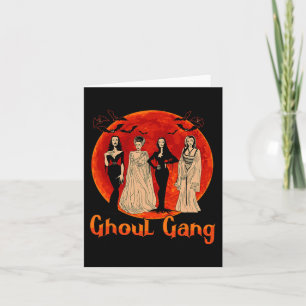 Ghoul Gang Horror Goth Queens Halloween Bride Roli Kort