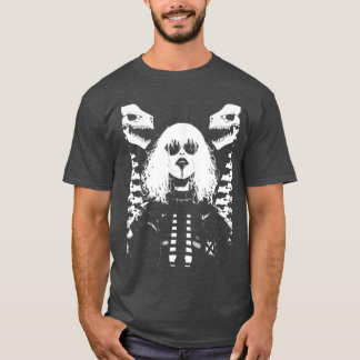 Ghoul Girl Cybergoth Gotisk Anime Manga vänner T Shirt