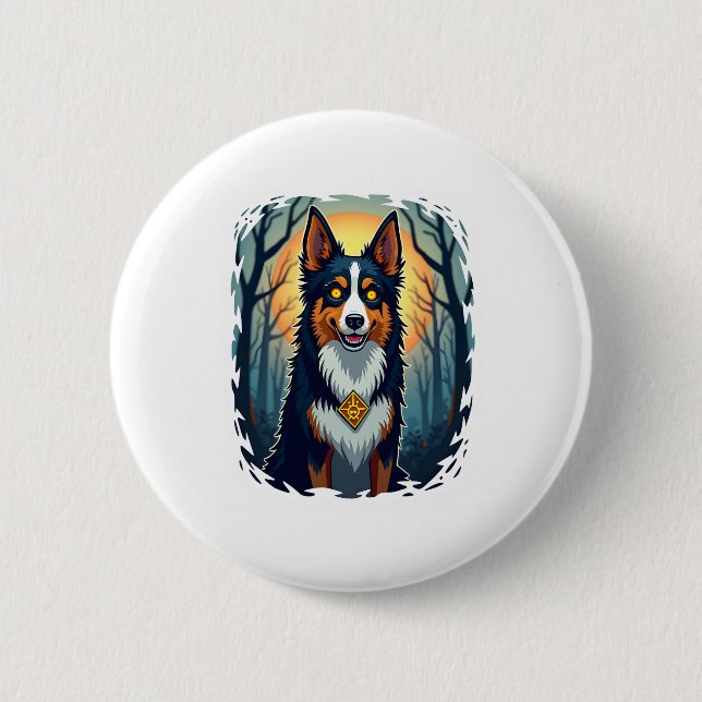 Ghoul Greyhound Dash Knapp (Framsida)