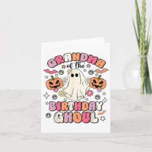 Ghoul Groovy Halloween Gho Kort