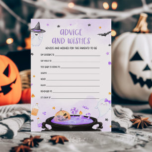 Ghoul Halloween Baby Shower Advice och Önskemål Ga