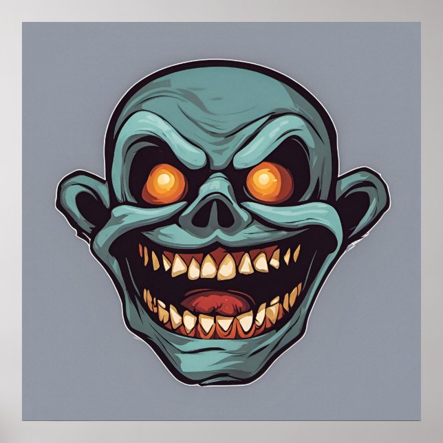 Ghoul - Halloween-utskrift Poster (Framsidan)