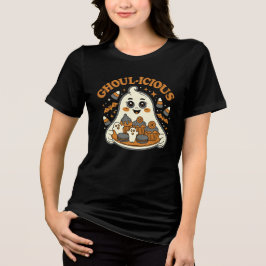 Ghoul-icious Söt Spöke T Shirt