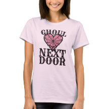 Ghoul Next Door Heart Webben - Cute Spooky Hallowe