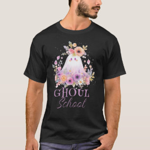 Ghoul School Teacher Halloween Ghost T-Shirt
