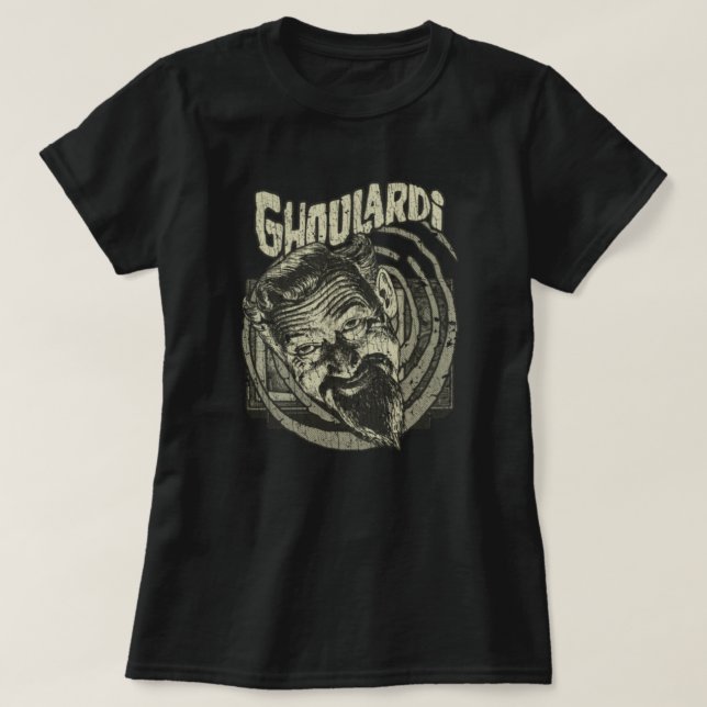Ghoulardi Shock Theater 1963 T Shirt (Design framsida)