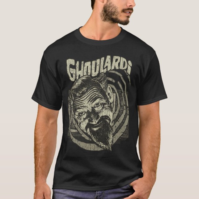 Ghoulardi Shock Theater 1963 T Shirt (Framsida)