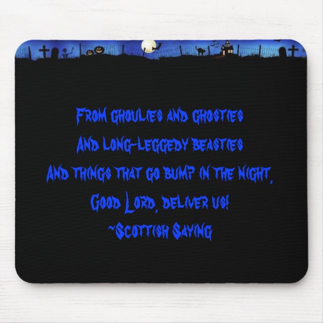 Ghoulies & Ghosties Musmatta (Framsidan)