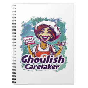 Ghoulish Caretaker Nurse Anteckningsbok