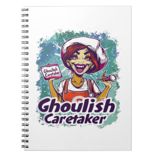 Ghoulish Caretaker Nurse Anteckningsbok