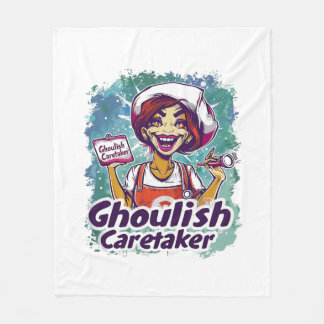 Ghoulish Caretaker Nurse Fleecefilt