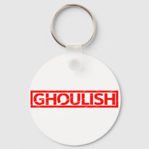 Ghoulish Frimärke Nyckelring