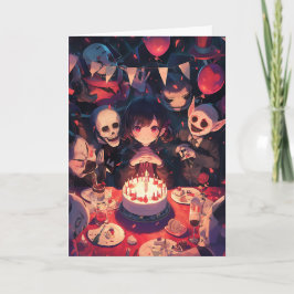 Ghoulish Gathering: A Horror Thédold Birthday Bash Kort