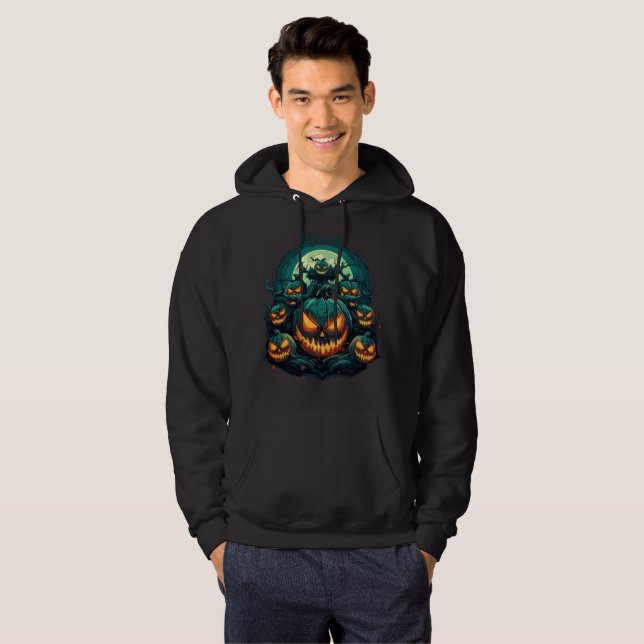 Ghoulish Glare Hoodie (Hel framsida)